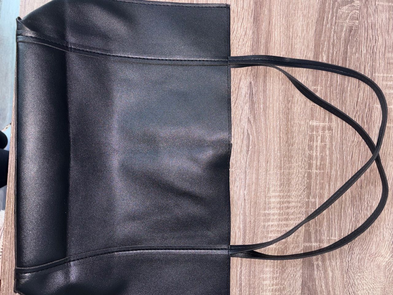 Ohne Marke große, schwarze Shopper bag