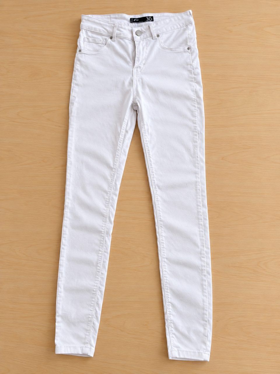 Weiße skinny Hose für Privat/Arbeitshose Size 30