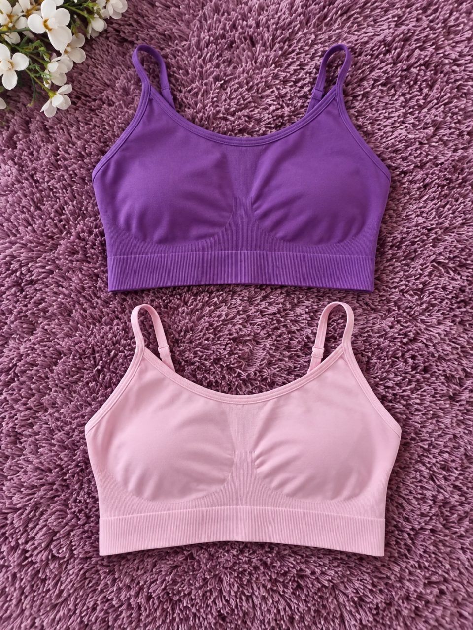 2er Set Sport BH Size S
