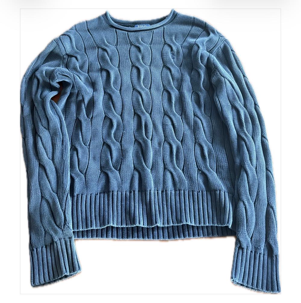 Polo Ralph Lauren Strickpullover - Marineblau/ Schwarz, Gr. S