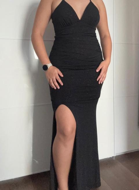 Jakes Schwarzes Abendkleid Size XS
