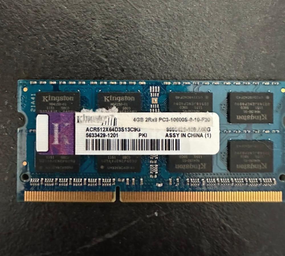 Kingston 4 GB RAM DDR3