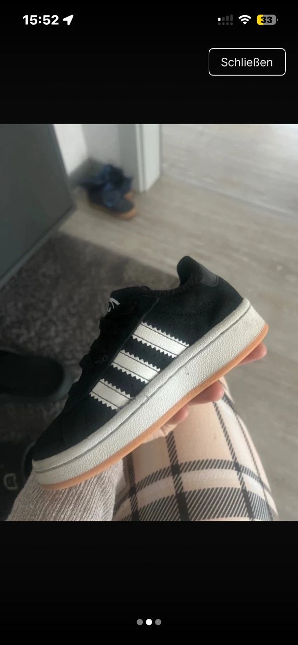 Adidas  Kinder Campus Adidas  Size 26