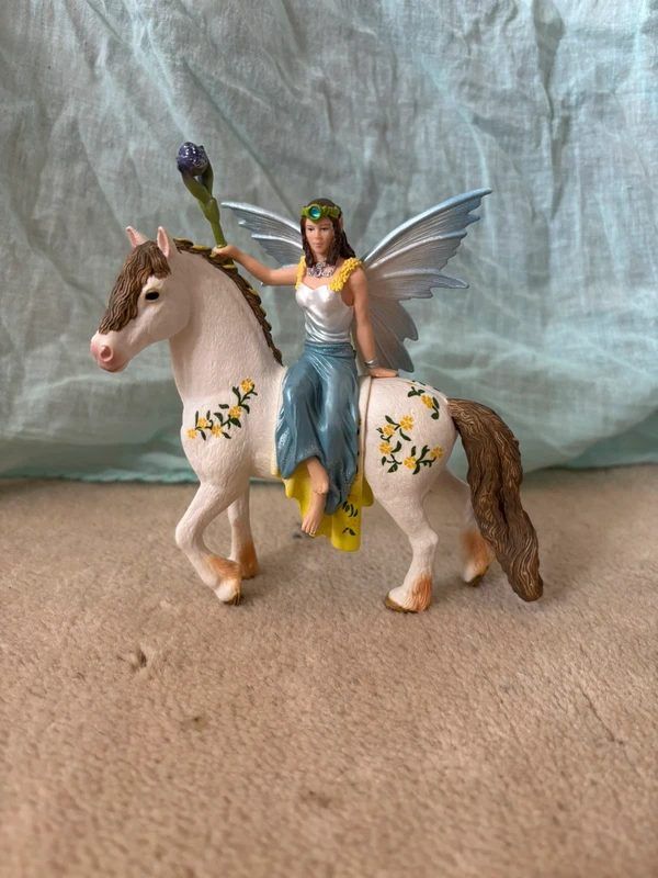schleich Schleich fee mit pferd