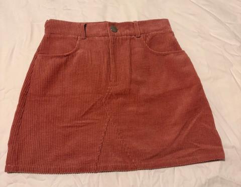 SHEIN Rock dunkel rosa Size S