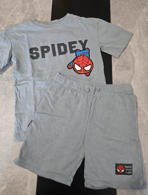 H&M H&M Set Junge Spiderman Grau Size 134