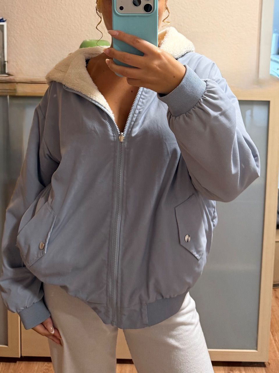 Ohne Marke wendbare Übergangsjacke  Size S