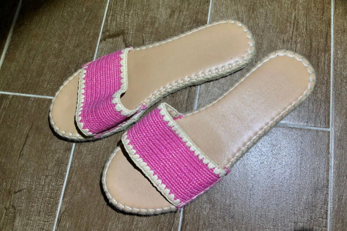 Deichmann Sommer Sandalen pink Urlaub Strand  Size 41