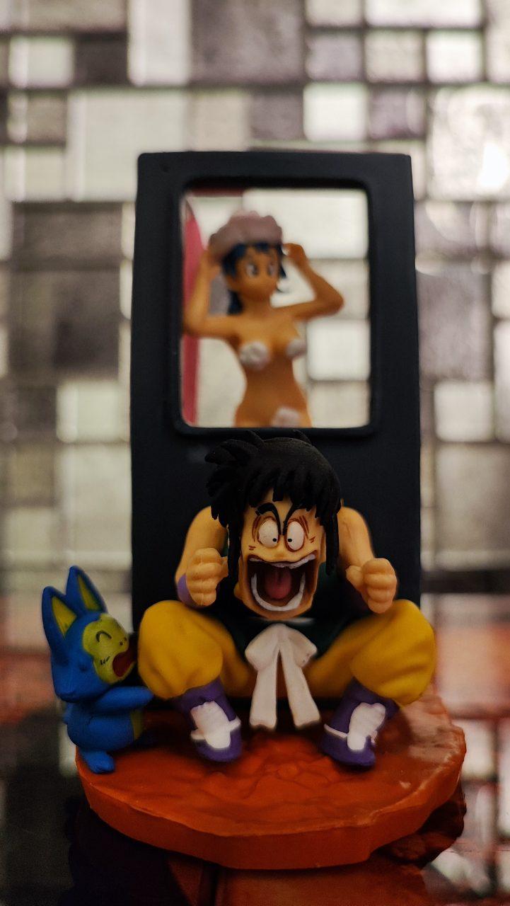 Dragon Ball Yamchu mit Pool und Bulma Figur