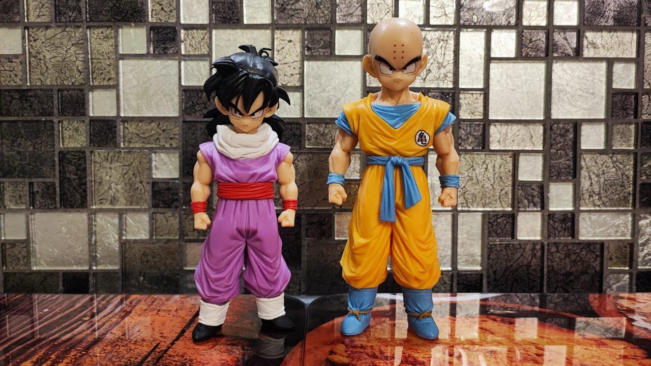 Dragon Ball Kid Gohan und Krillin