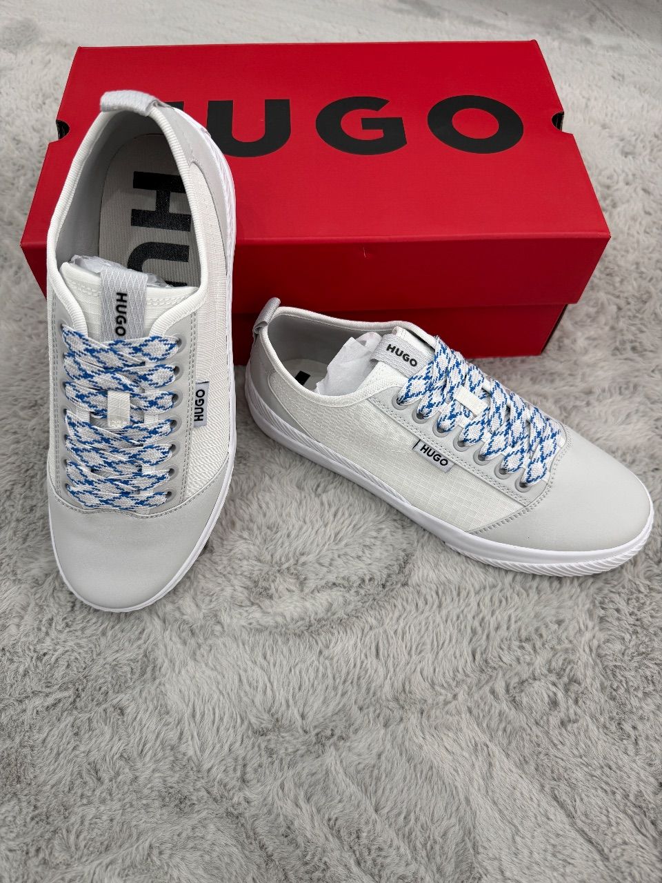 Hugo HUGO Herren Sneaker Dyer_Tenn_purp – Größe 40 – neu Size 40