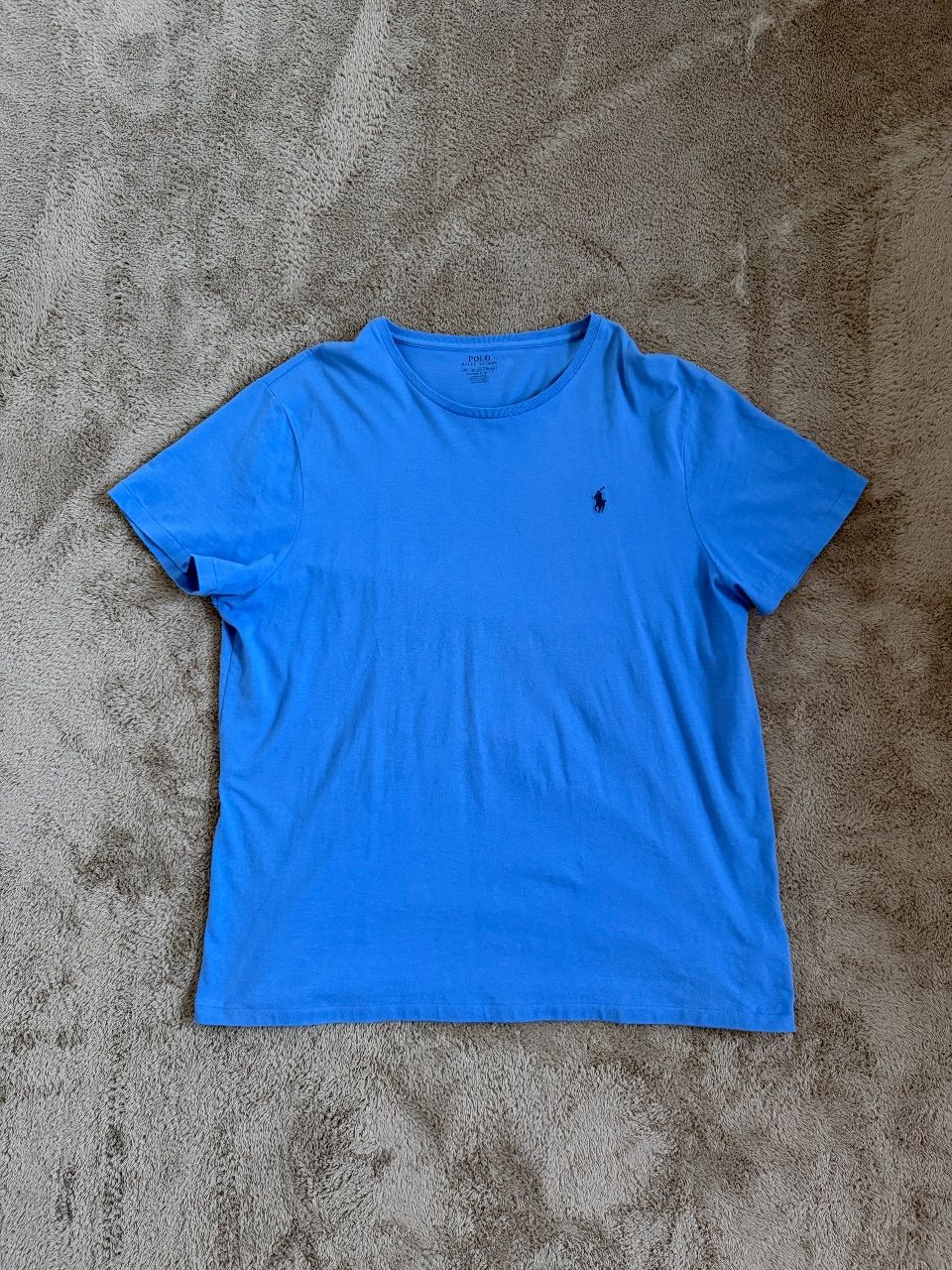 Ralph Lauren Blaues Polo, Ralph, Lauren T-Shirt XXL Size XXL