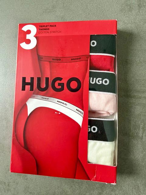 Hugo HUGO Triplet Thong Stripe Gr. M Size M