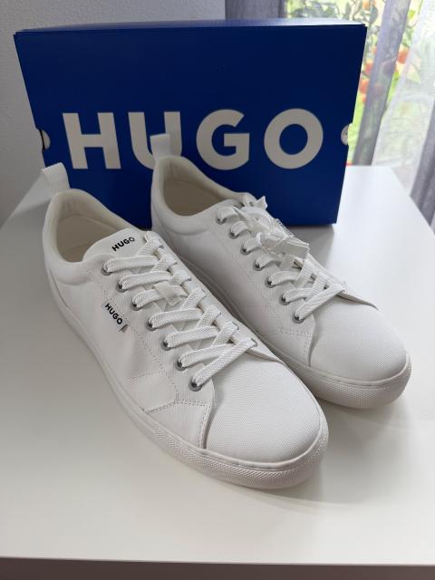 Hugo HUGO Herren Sneaker Morrie_Tenn_Bcdcv Weiß Größe 46 Neu Size 46