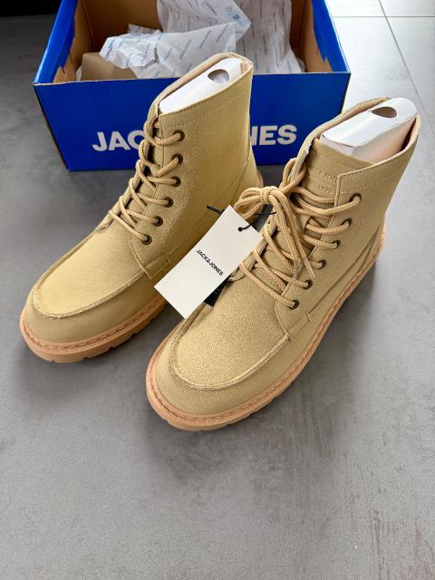 JACK & JONES Jfwbroadway Syn Suede Boot Herren Größe 45