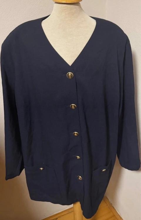 Delmod schöner dunkelblauer Blazer/Blazerjacke Marke Delmod