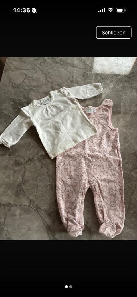 Feetje Strampler und Langarmshirt Size 56