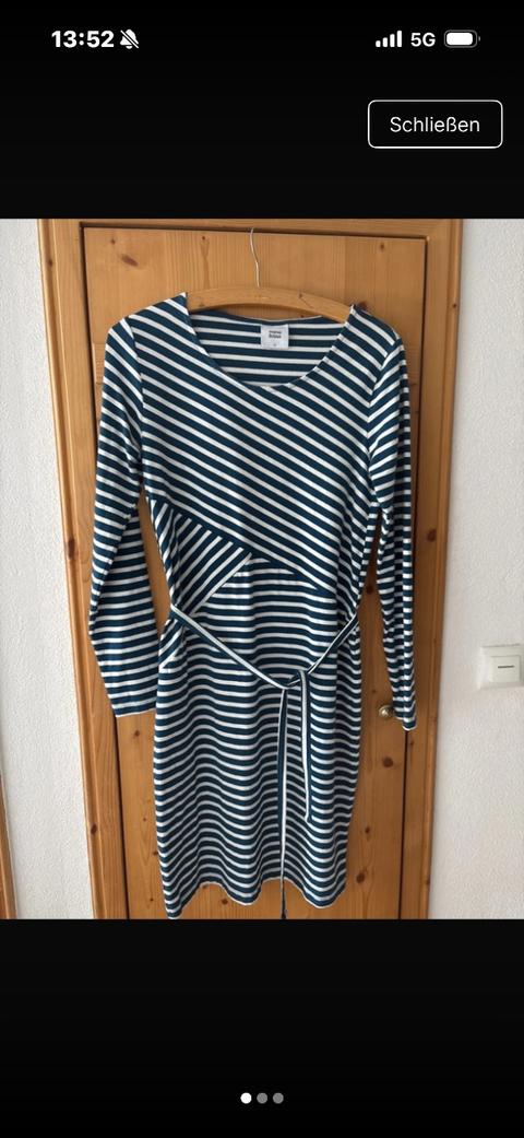 Mamalicios Langarm Umstandskleid Size M