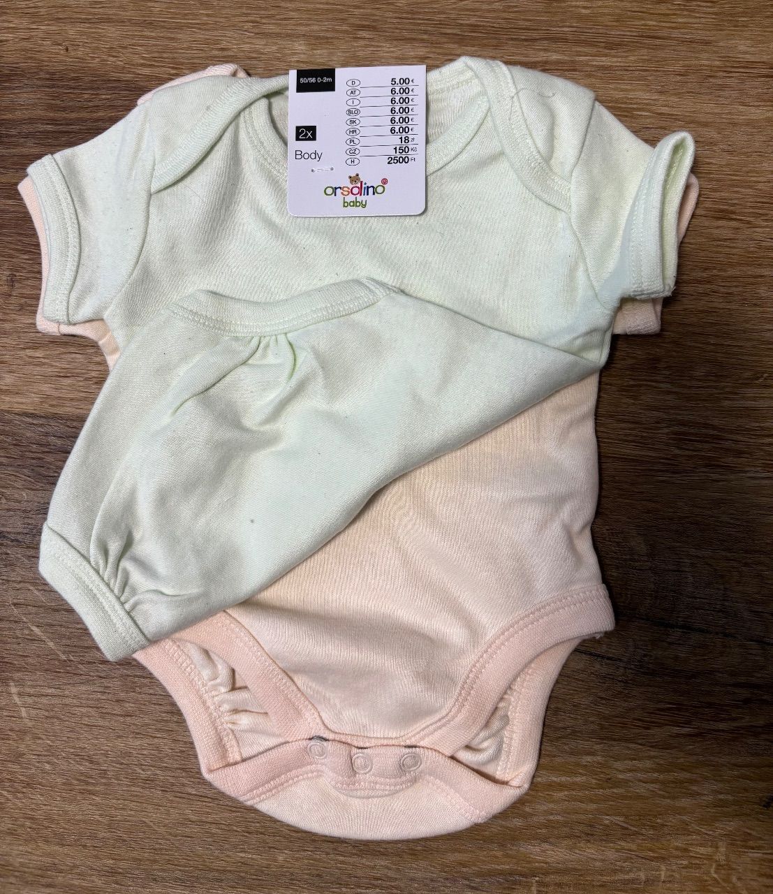 Orsolino baby Bodys Size 56