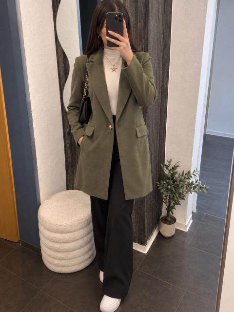 Primark Mantel in Khaki Neu größe 34 Size XS