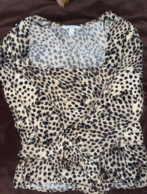 H&M Leo Bluse Size S