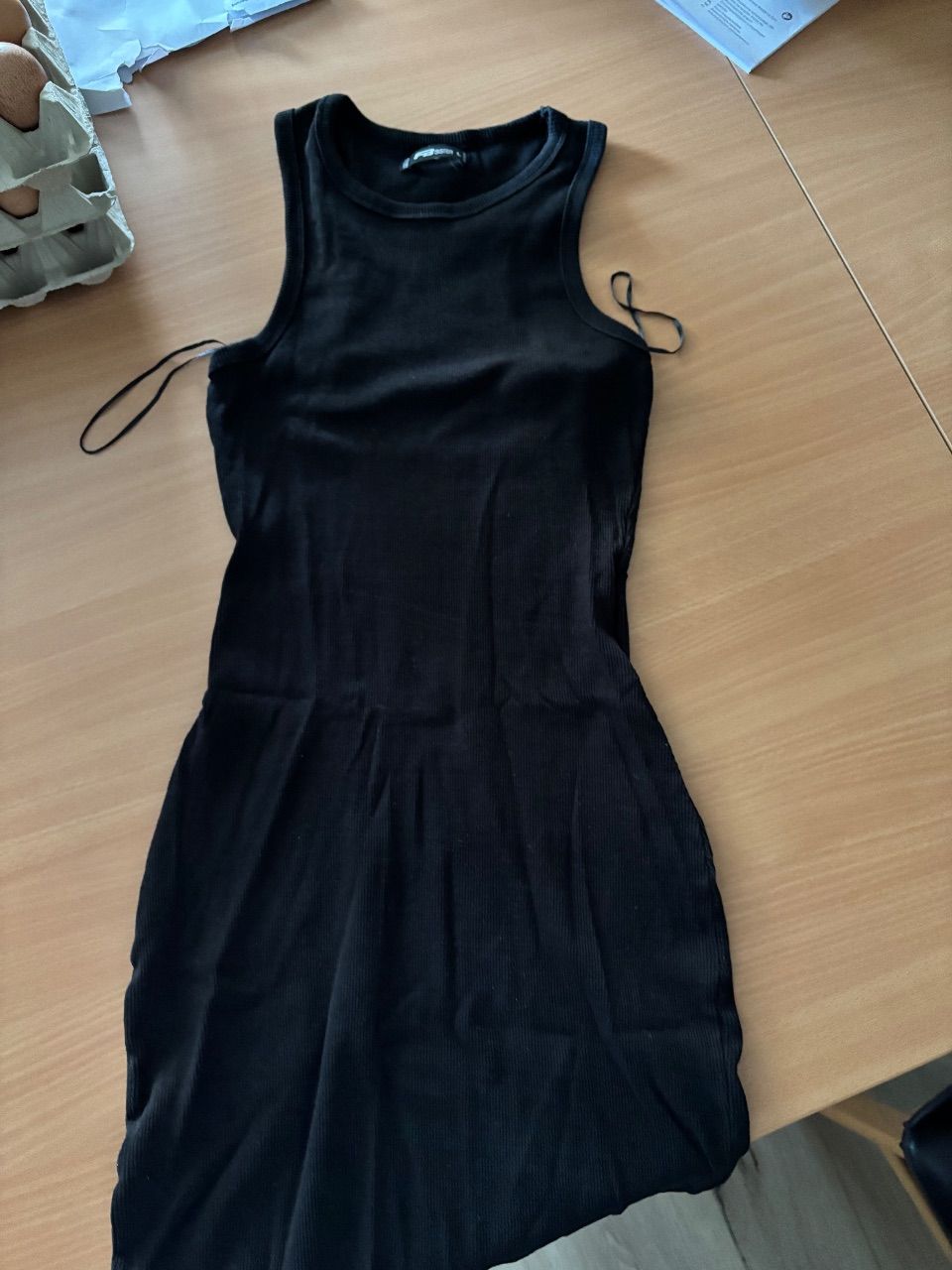 Newyorker Schwarzes enges Sommer Kleid  Size L