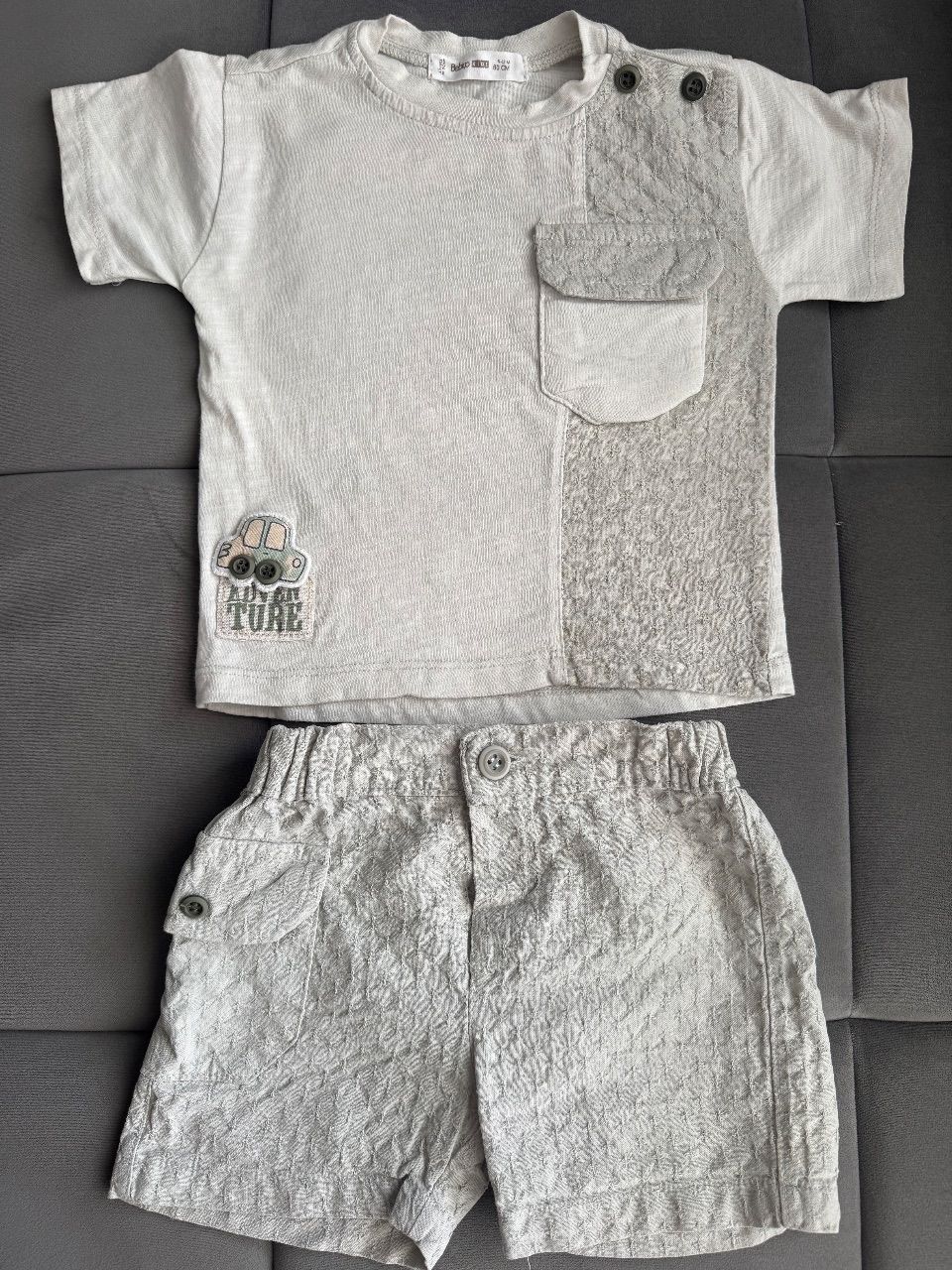 Bebiqo Kids  Hell grün Sommer Set Size 80