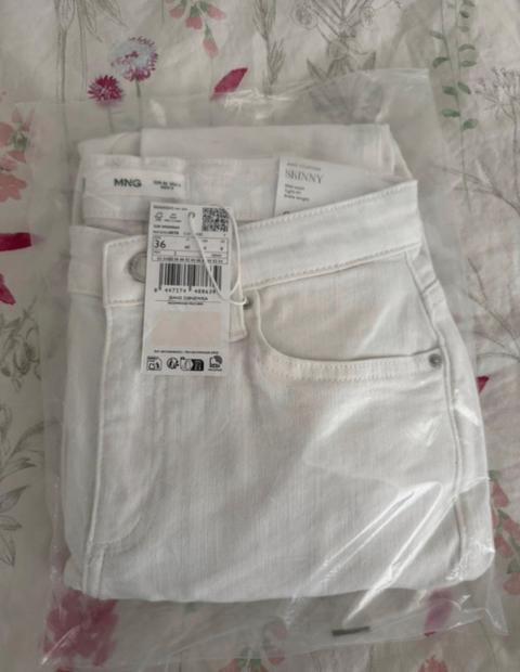 Mango Skinny jeans weiß Size 36
