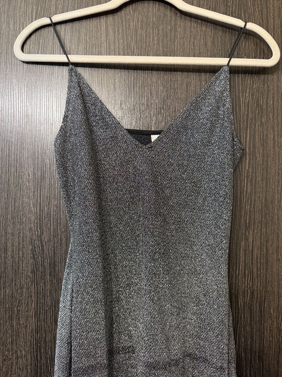 H&M Glitzer Minikleid 🪩🖤 Size 38