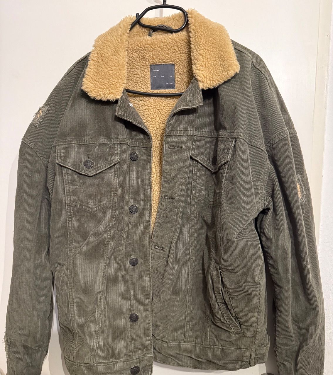 Zara Zara Cordjacke mit Teddyfell 🤎 Size M