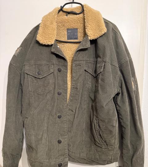 Zara Zara Cordjacke mit Teddyfell 🤎 Size M