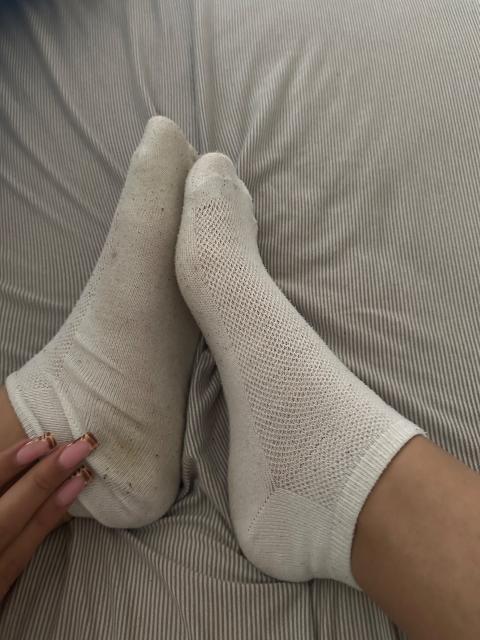 Getragen Socke Size 37