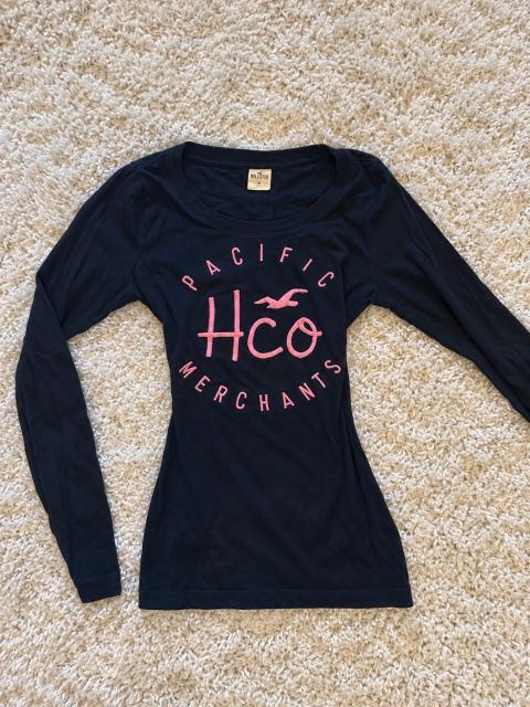 Hollister Hollister cami denim Herbst Longsleeve mit Logo Skandi Style Size M