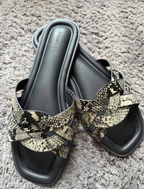 Primark Primark Sandalen Pantoletten Snake Print Gr. 39 NEU Size 39