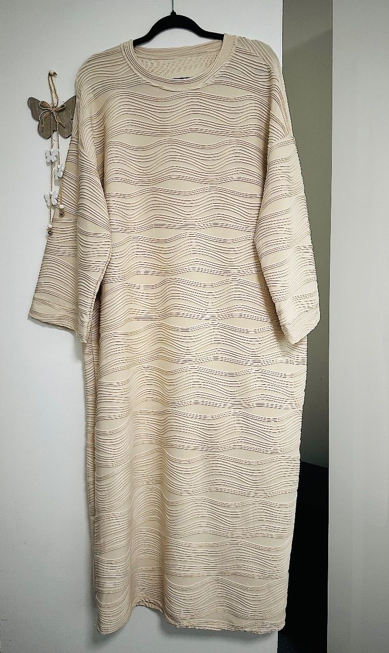 Marina Paris Maxikleid Beige von Marina Paris Size L