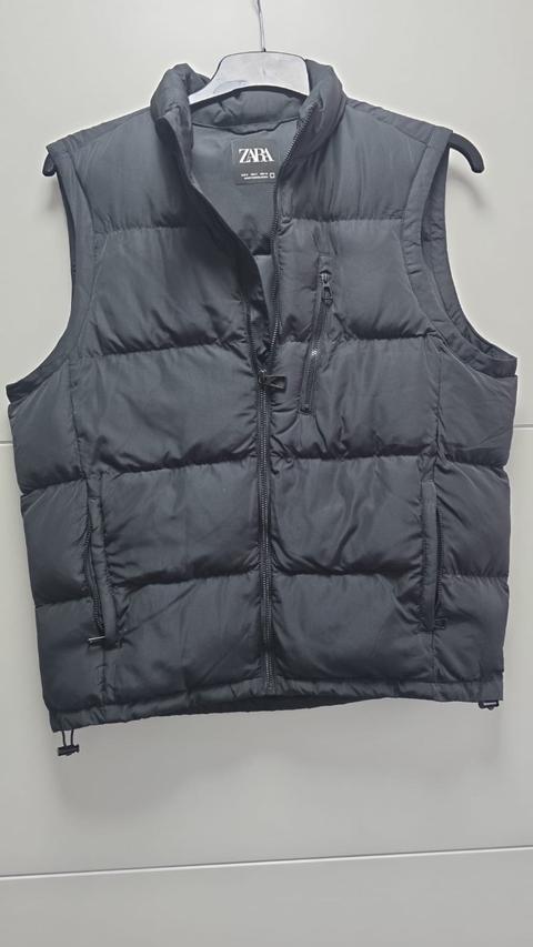 Zara Zara Weste kurz schwarz Size S