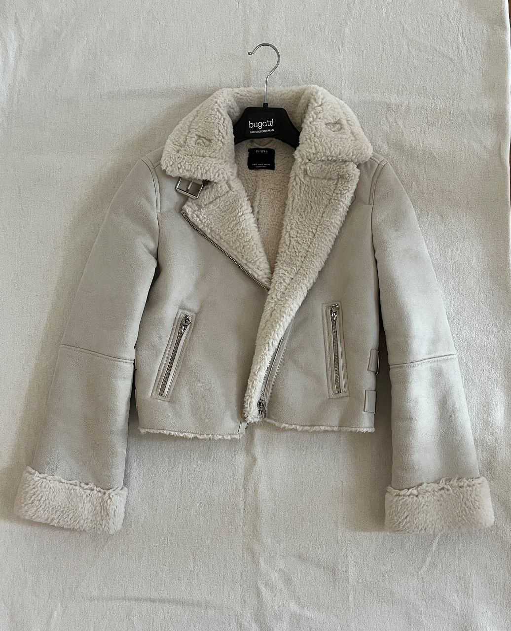 Bershka  Bershka Jacke | Shearling / Teddy | S Size S