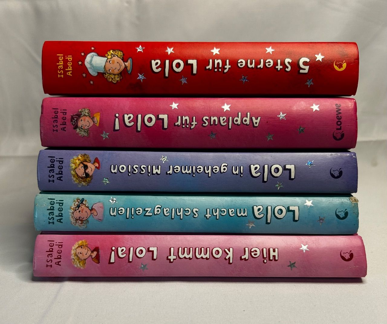 Set – Lola-Buchreihe (5 Bände) von Isabel Abedi