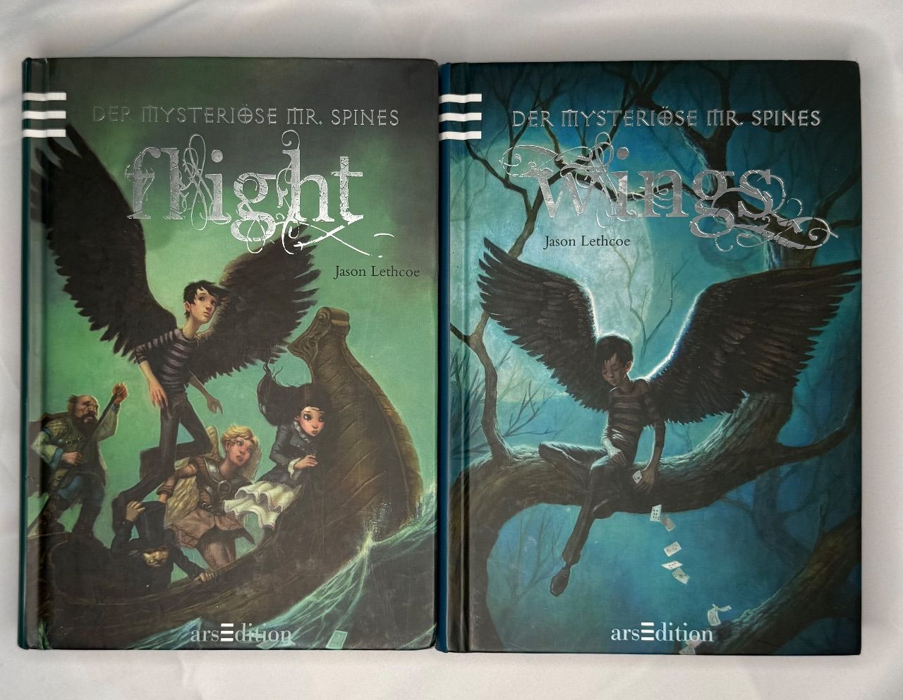 2er Set – Der mysteriöse Mr. Spines: Wings & Flight – Jason Lethcoe