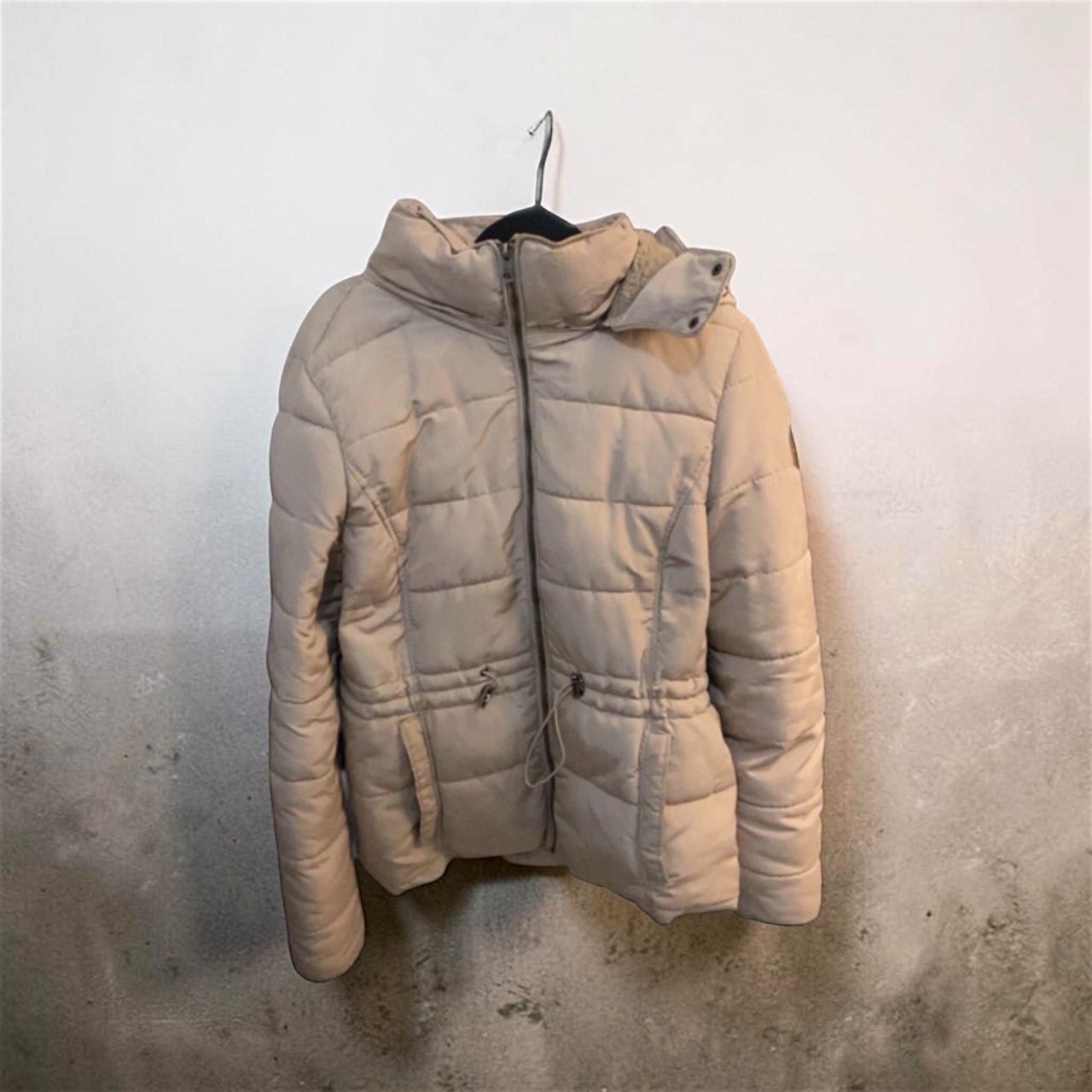 Ohne Marke Beige Steppjacke  Size L