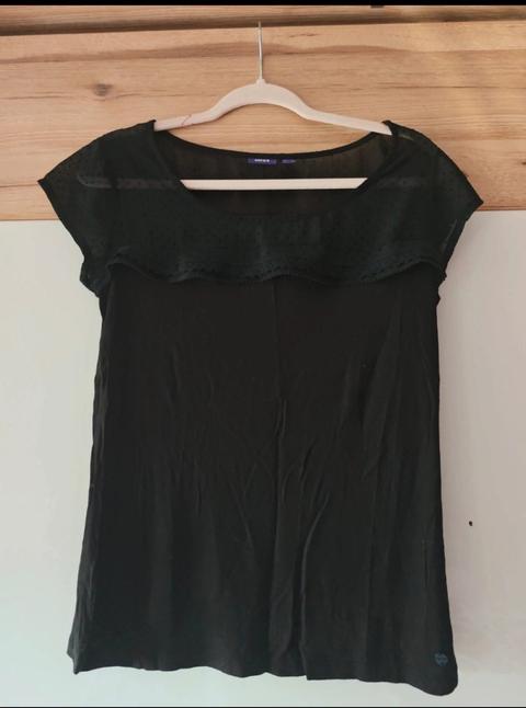 Mexx Oberteil schwarz Size M