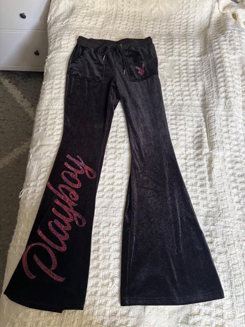 missguided Playboy samt jogginghose mit glitzer Size S