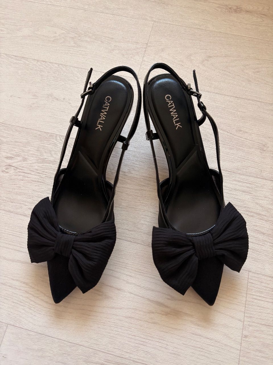 Deichmann Slingback mit Schleife  Size 40