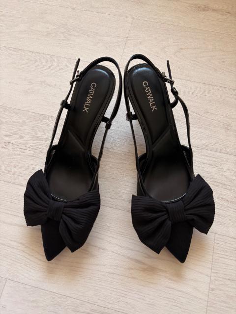 Deichmann Slingback mit Schleife Size 40