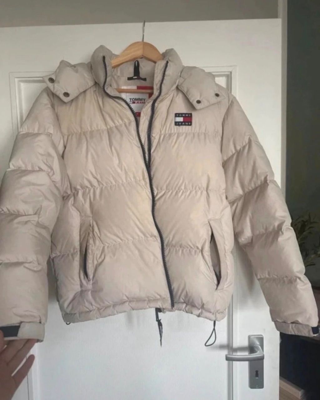 tommy hilfiger beige Winterjacke von tommy jeans Size M