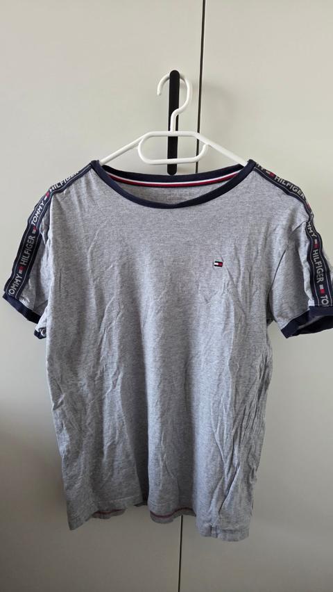 Tommy Hilfiger Tommy Hilfiger T-Shirt Herren Gr. M Grau Size M