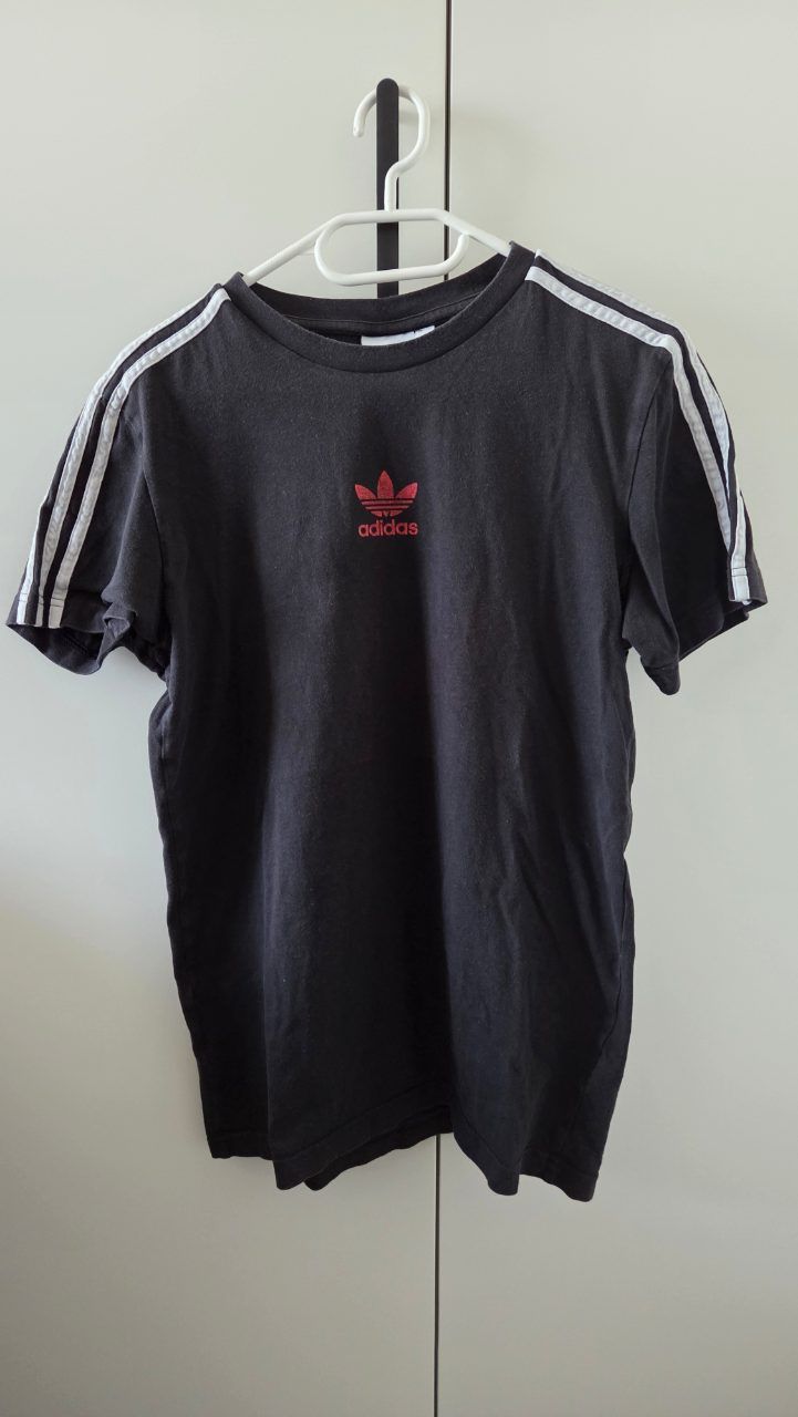 Adidas Adidas Originals T-Shirt Herren Gr. M Schwarz | Trefoil Logo Size M