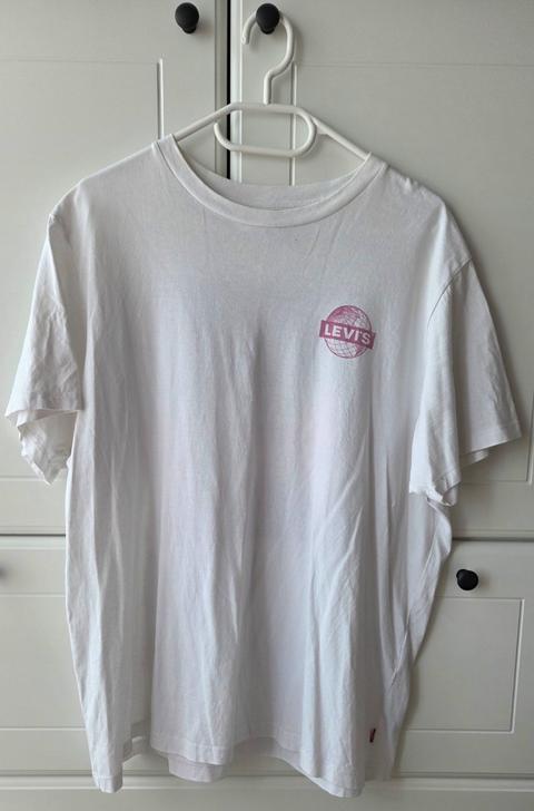 Levi's Levi’s T-Shirt Damen Gr. L Weiß | Logo Print | Original Size L