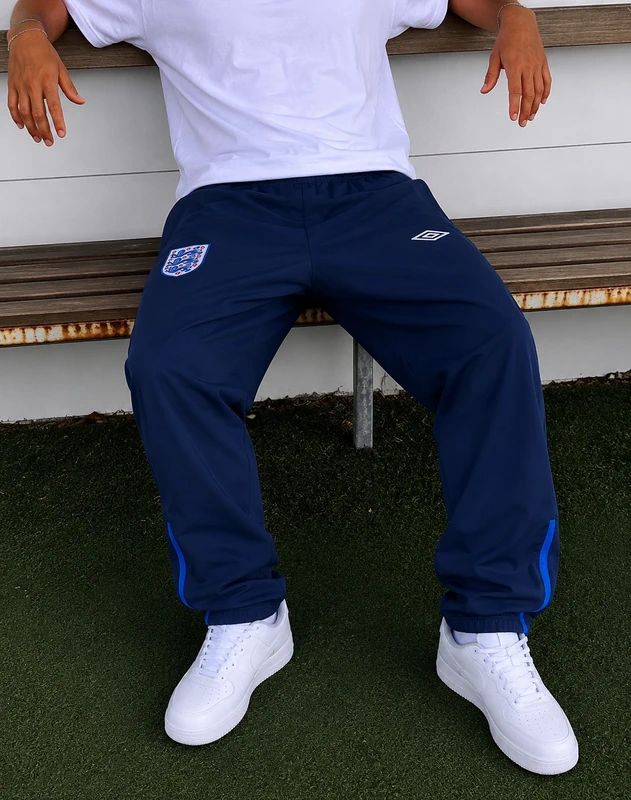 Umbro  Vintage Umbro England Trainingshose | Dunkelblau | S | Trackpants | y2k | Size S