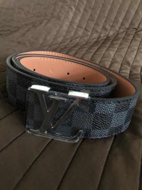 Louis Vuitton Lv Gürtel Schwarz